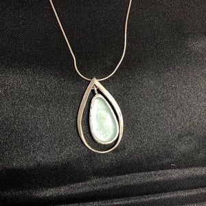 Roman Glass Co. Jewelry - Roman Glass Beautiful Blue Teardrop Necklace Roman Glass Co. Jewelry - Roman Glass Beautiful Blue Teardrop Necklace